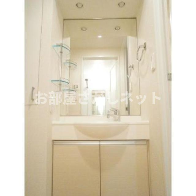 パークアクシス新板橋ウエスト【おとり物件なし】#学生・社会人にオススメ！初期費用分割払いOK！の洗面所|※写真は同タイプ住戸です。