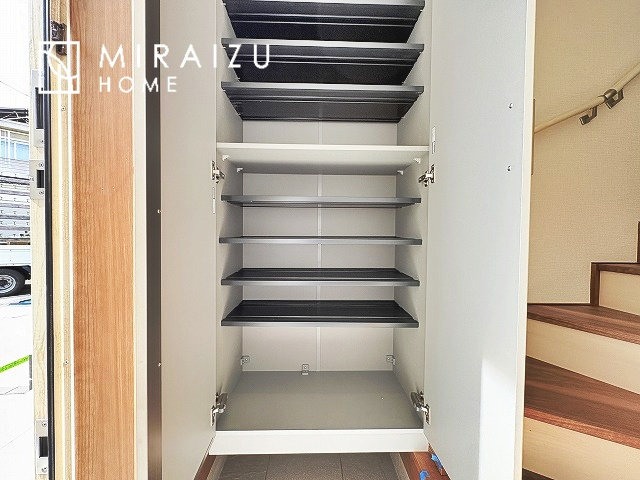 【収納】 | 建物完成につき、実際のお部屋をごゆっくりご見学いただけます。お休みの日にご家族で見学はいかがでしょう。