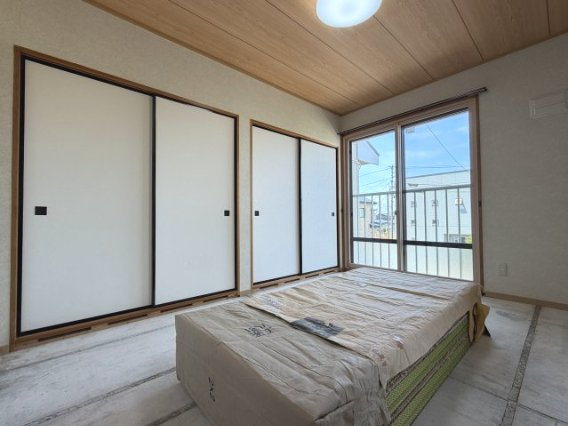 ボヌール八橋Ａの和室|和室6帖
