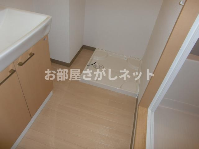 パークサイドプラム【おとり物件なし】#学生・社会人にオススメ！初期費用分割払いOK！の設備|洗濯機置場