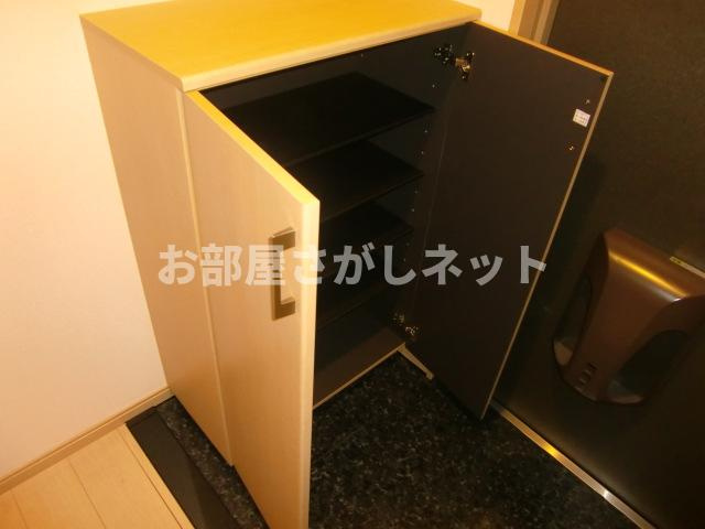 パークサイドプラム【おとり物件なし】#学生・社会人にオススメ！初期費用分割払いOK！の収納|下駄箱
