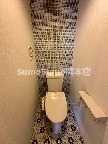 ワコーレ甲南のトイレ|ゆったりとした空間のトイレです