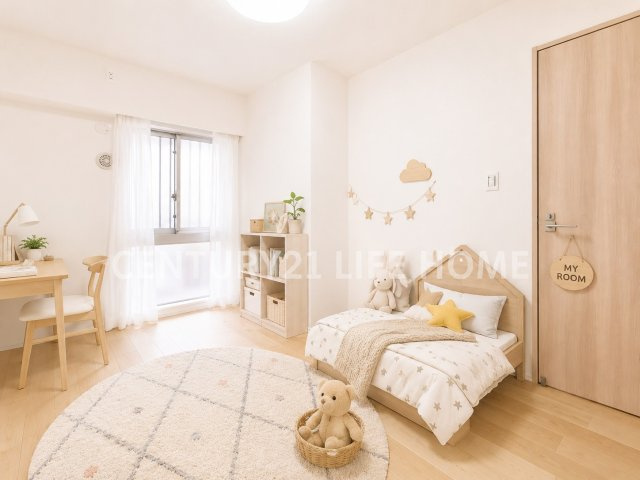 【子供部屋】 | 新百合ヶ丘パークハウスヒルズテラス | 子供のお昼寝に使えるお部屋です