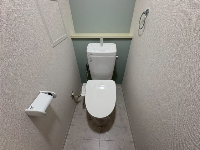 ダイアパレス名谷のトイレ|ゆったりとした空間のトイレです