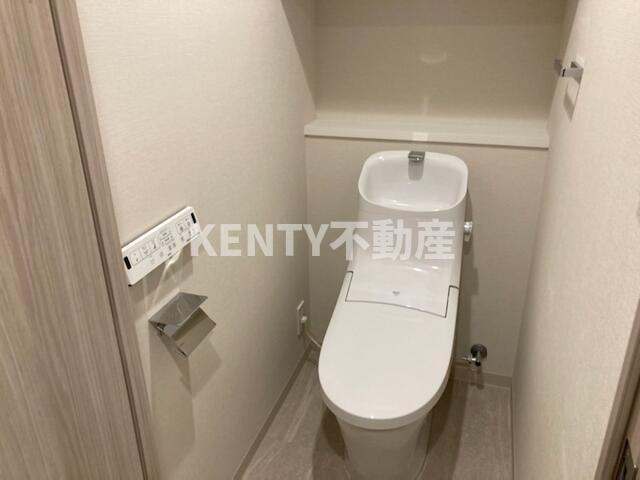 【トイレ】 | ルネサンスコート蒲田ＷＥＳＴ | 落ち着いたトイレです