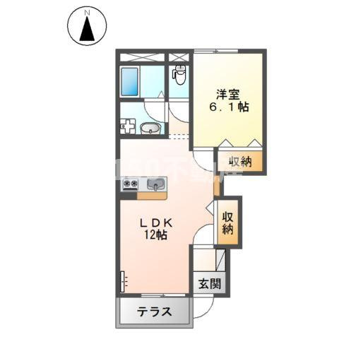 アンジェリークの間取り
