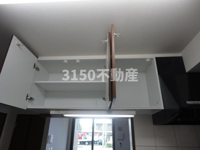 アンジェリークの収納|キッチン上部収納