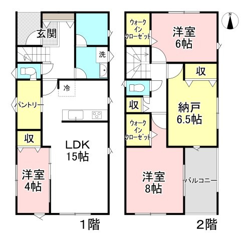 【間取り】 | 各務原市那加宮浦町　2号棟