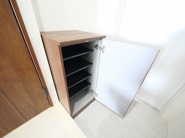 カーサ南紀寺町の収納|玄関にはシューズボックスがあります