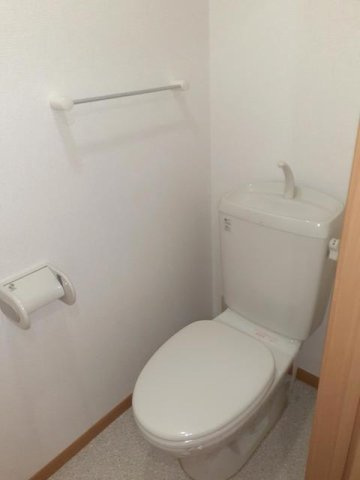レジデンスＫ　Ⅱのトイレ|シンプルで使いやすいトイレです