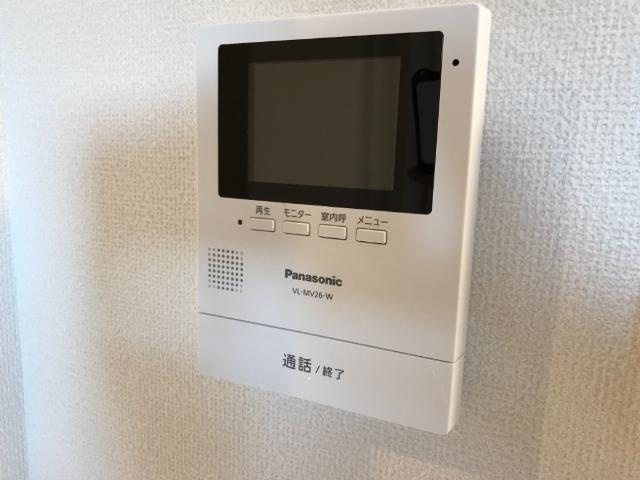 エルシオンの内装|カメラ付インターホン