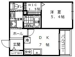 MAISON DE UNICO　(メゾンドユニコ)の間取り