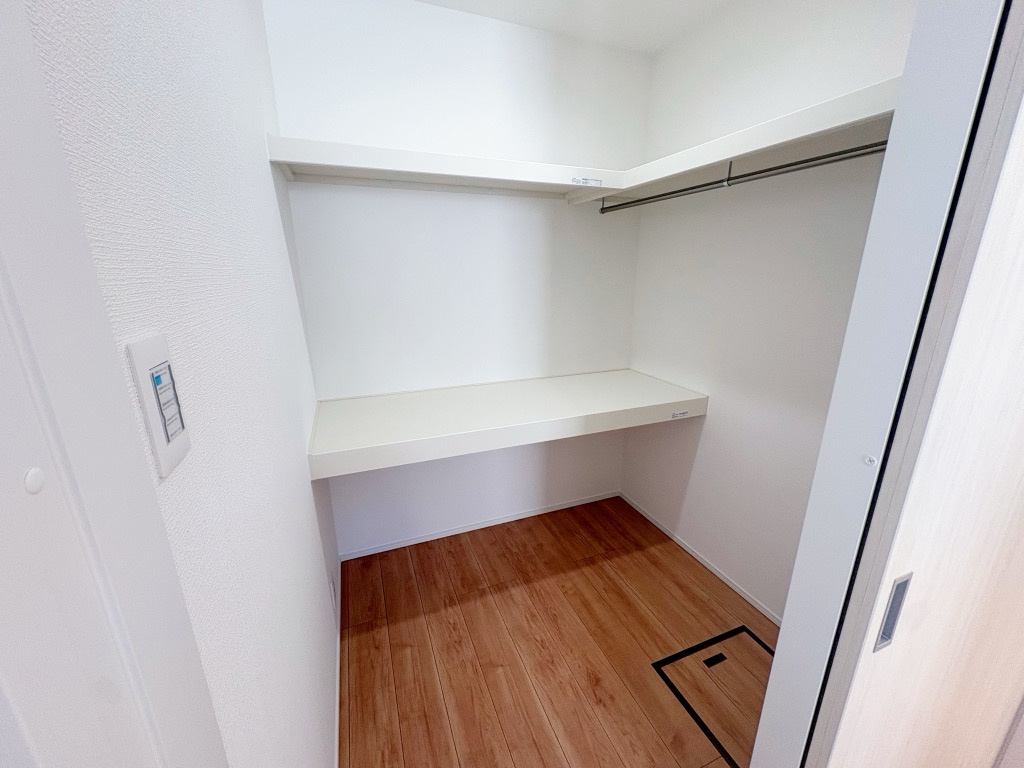 有田市宮原町新町　新築一戸建ての収納|ウォークインクローゼット