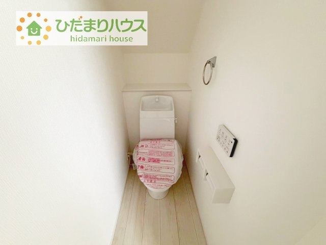 【トイレ】 | 我孫子市青山第1期　新築戸建　4号棟 | トイレは1F、2F共に完備！取り合いになることがありませんね(^^)/