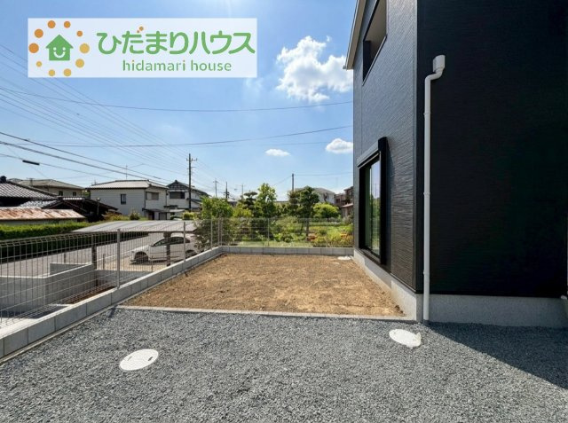 【庭】 | 我孫子市青山第1期　新築戸建　4号棟 | お庭付物件になります！お庭遊びや、プールなどお子様も大喜び(^^)