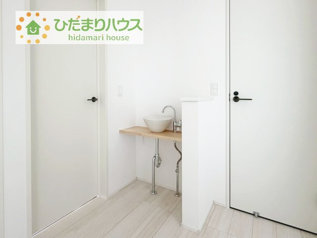 【その他】 | 我孫子市青山第1期　新築戸建　4号棟 | 2階トイレ横の手洗いカウンターです(^^)/