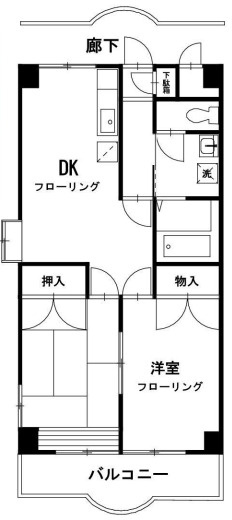麻生ビル(アソウビル)の間取り