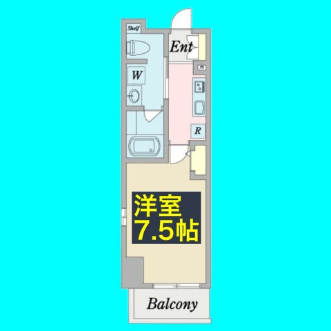 グラフティの間取り