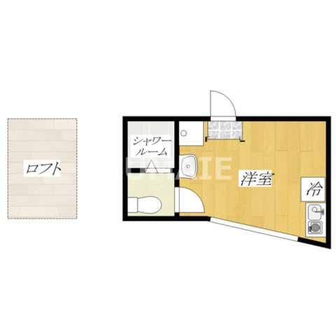 ROYAL PARK JUJOの間取り|ロフト付きのお部屋です☆