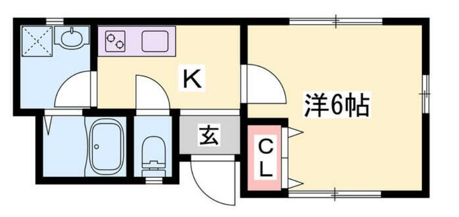 リープラス姫路栗山の間取り
