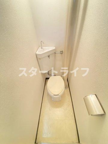 大阪市淀川区西中島４丁目の賃貸マンションのトイレ