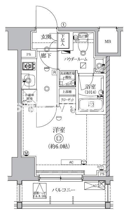 クオリタス南大井【おとり物件なし】#学生・社会人にオススメ！初期費用分割払いOK！の間取り