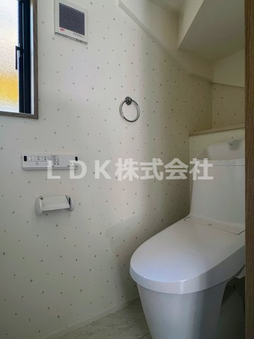 【トイレ】 | 未入居戸建／ふじみ野市上福岡３丁目（全1棟） | 1F／トイレ／温水洗浄付き