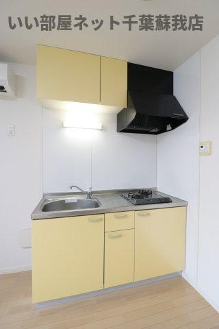 コスモス千葉寺のキッチン|毎日使うキッチンがオシャレだとテンションあがりますよね♪