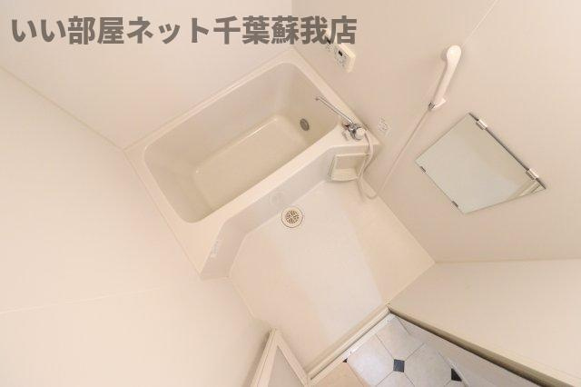 コスモス千葉寺の浴室|清潔感のある落ち着いた雰囲気のお風呂♪