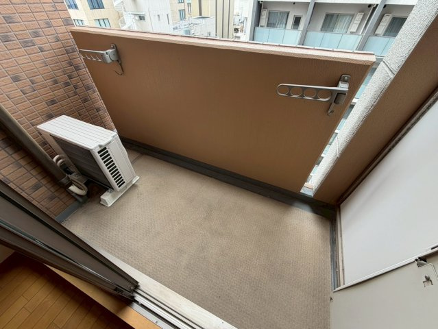 プレサンス心斎橋タイミックスのバルコニー