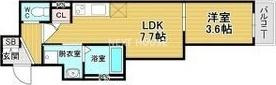 グランツ喜連の間取り