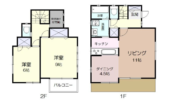 藤沢市葛原　中古戸建　全1棟