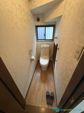 藤沢市葛原　中古戸建　全1棟のトイレ|トイレもきれいです
