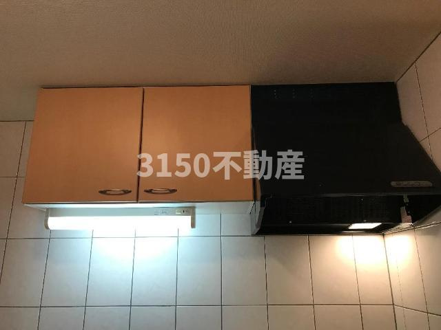 アシューレのキッチン|吊戸棚