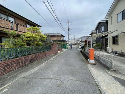 【前面道路含む現地写真】 | 守山市川田町