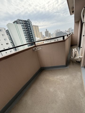 朝日プラザ大濠のバルコニー