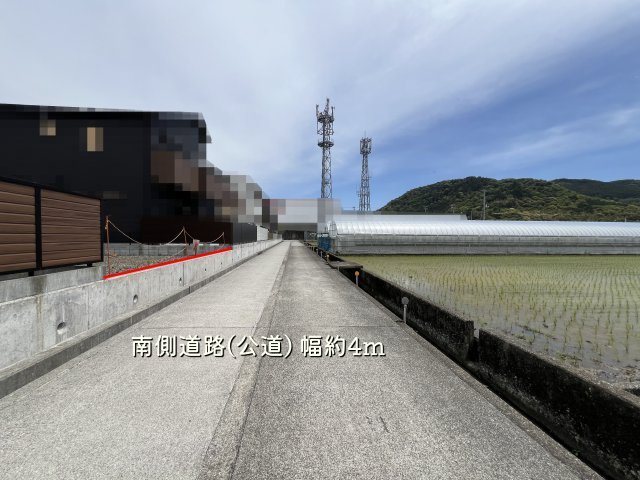 【前面道路含む現地写真】 | 高知市介良乙