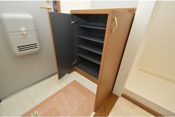 トミヨシロンハイツの玄関