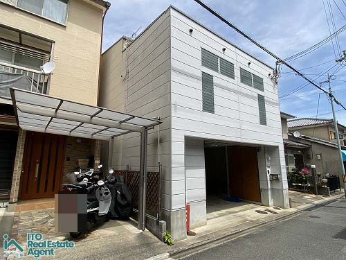 紫野上野町　土地の外観