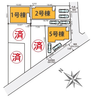 【区画図】 | 清瀬市元町18期　全3棟　1号棟 | 清瀬市元町18期　全3棟　1号棟