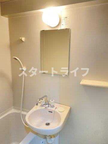 大阪市東淀川区東中島２丁目の賃貸マンションの洗面所