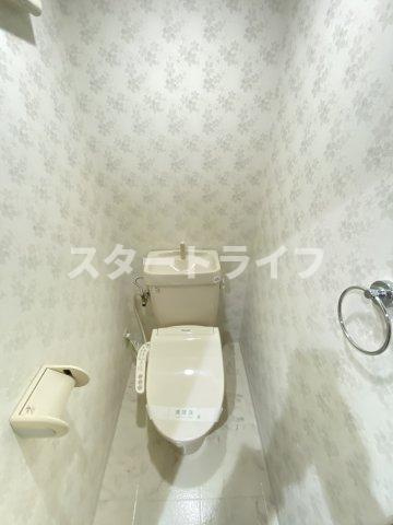大阪市東淀川区東中島２丁目の賃貸マンションのトイレ