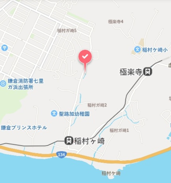 稲村ツリーⅢの地図