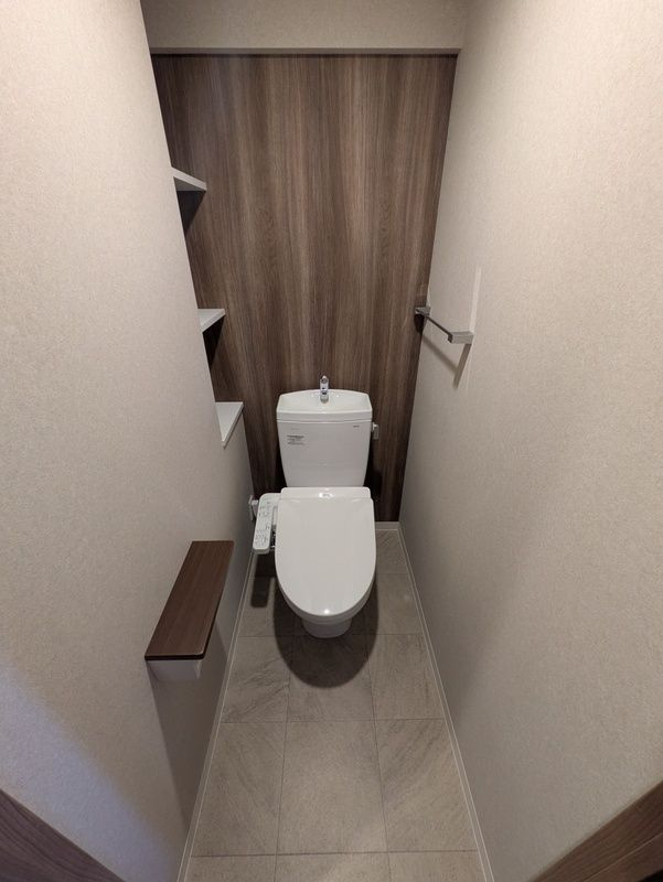 Arista箱崎のトイレ