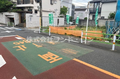 【前面道路含む現地写真】 | 大田区南千束1丁目　全1棟 | 東急大井線「北千束」駅 徒歩4分！教育施設・生活施設が近く暮らしやすさを備えた新築3LDKです！