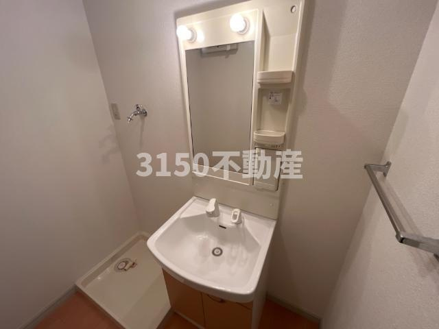 メゾンセレストＢの洗面所|洗面