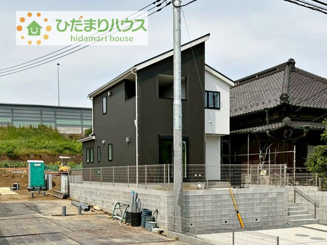 【外観】 | 我孫子市青山第1期　新築戸建　5号棟 | デザイナーズのようなお洒落な外観です(^^♪