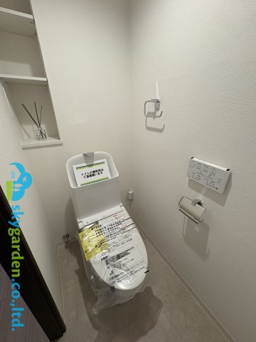 コスモ茅ヶ崎プレシオのトイレ|落ち着いたトイレです