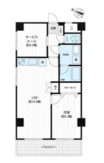 【間取り】 | サンライズマンション東村山第2 | サンライズマンション東村山第2