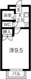 ハイツナカミチ2の間取り